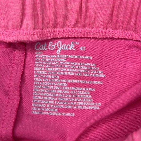 Cat & Jack Pink Scooter Skirt in Size 4T - Picture 5 of 5